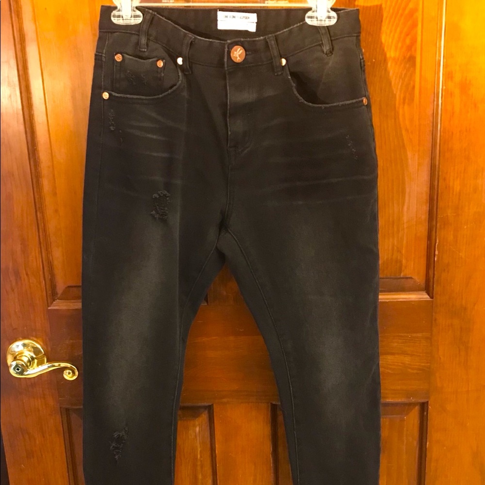 Women’s Skinny Fit Jeans by One X One Teaspoon